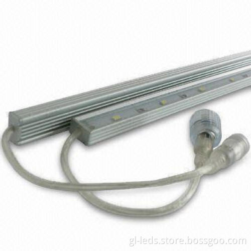 SMD LED Rigid Strip with Waterproof, CE/RoHS Marks and 120° Viewing Angle, Lifespan 50,000-hour